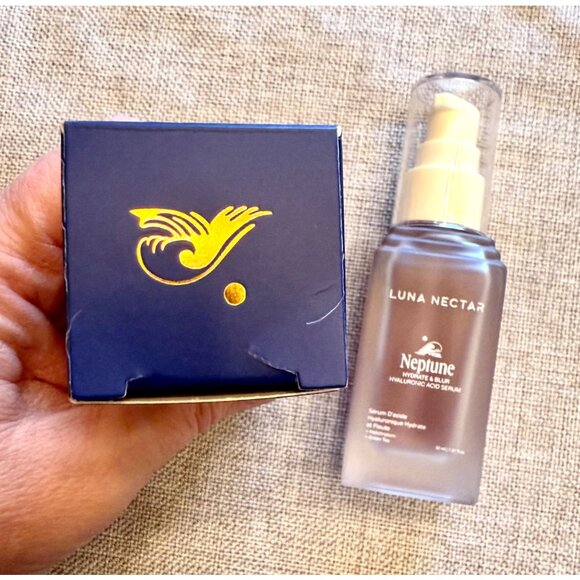 Luna Nectar Neptune Hydrate And Blur Hyaluronic Acid Serum 30ml Moisturizing - Picture 7 of 13